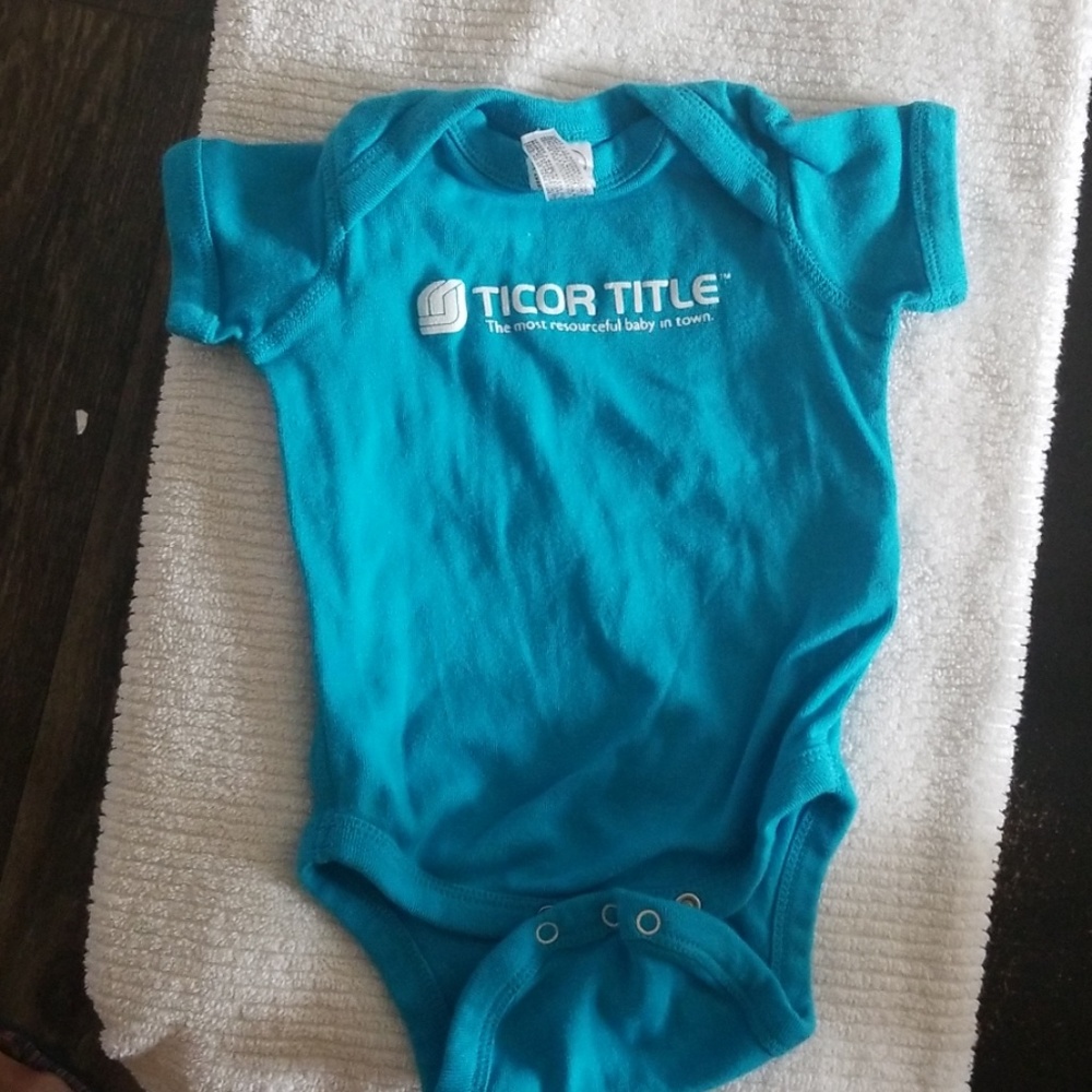 Brand New 6mo. Rabbit Skins Onesie